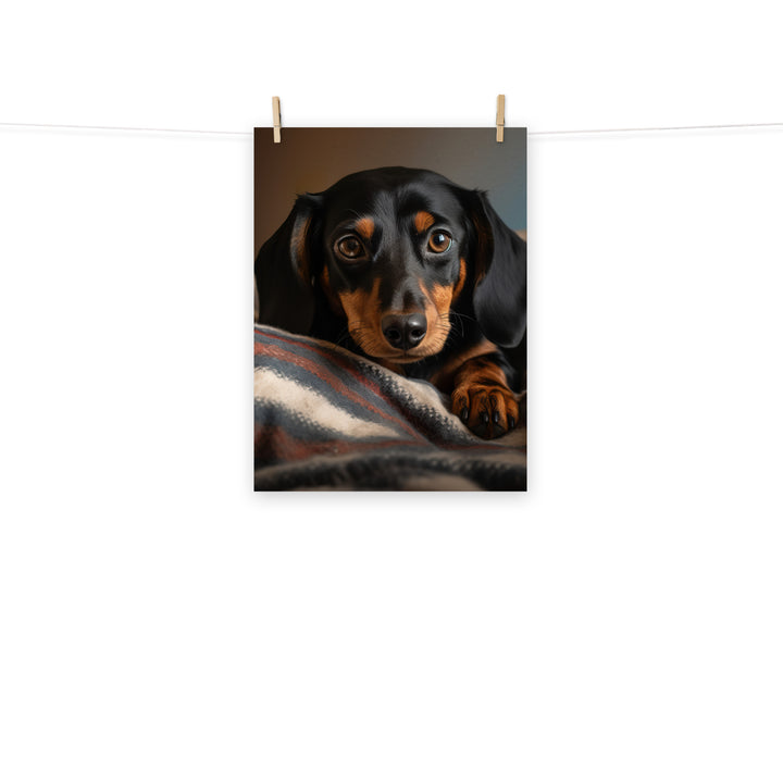 Dachshund Photo paper poster - PosterfyAI.com