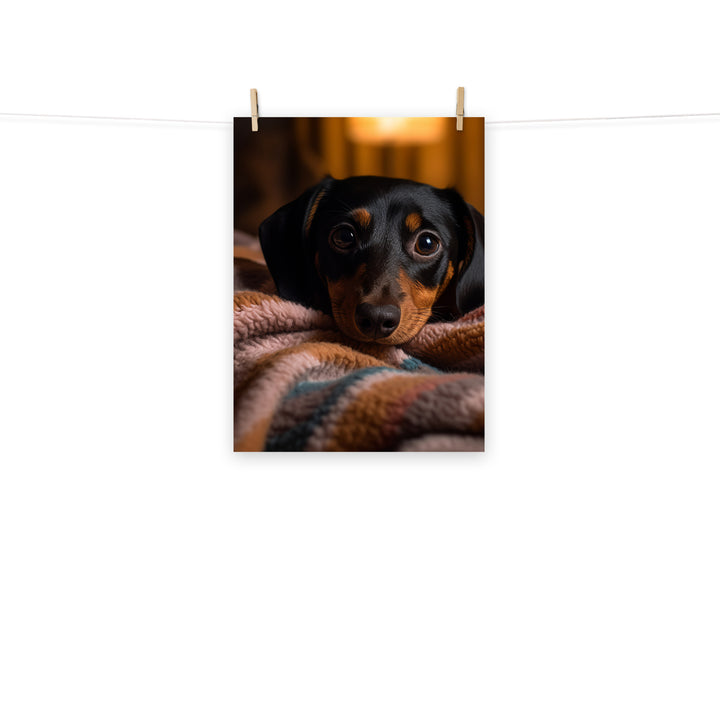 Dachshund Photo paper poster - PosterfyAI.com