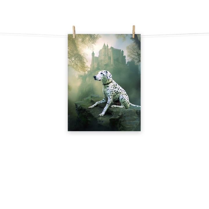 Dalmatian Photo paper poster - PosterfyAI.com