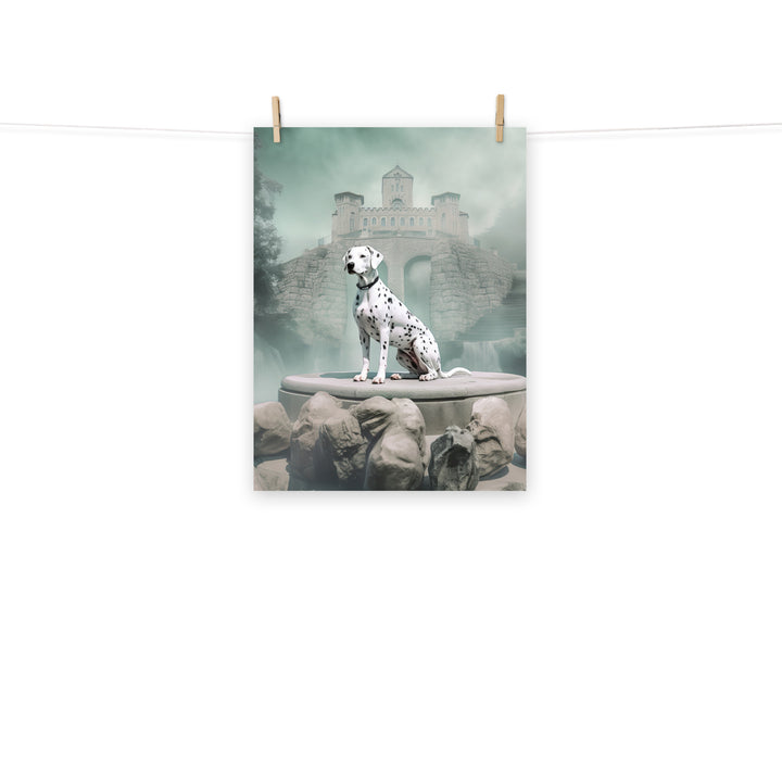 Dalmatian Photo paper poster - PosterfyAI.com