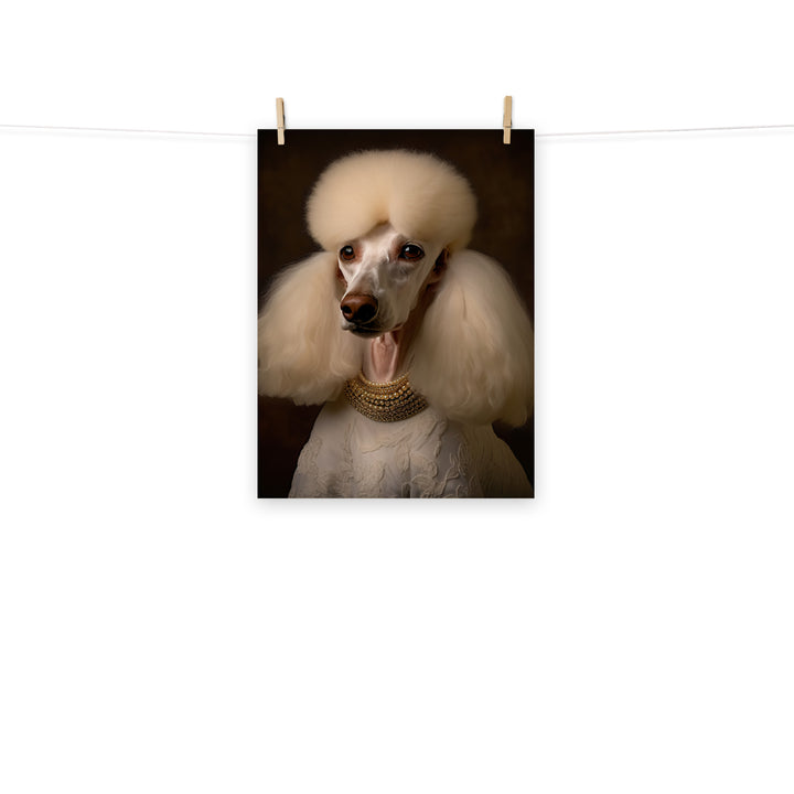 Poodle Photo paper poster - PosterfyAI.com