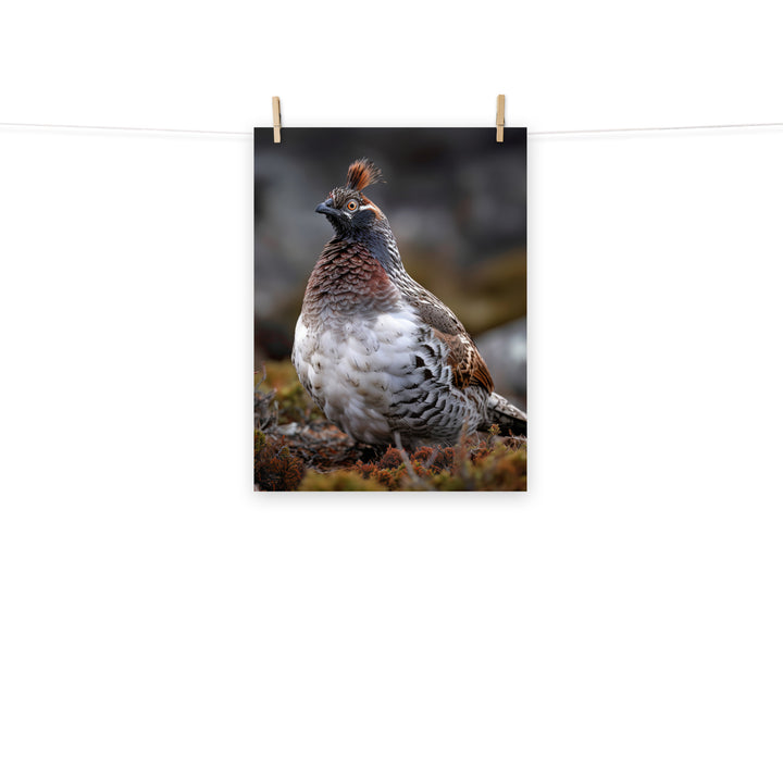 Grouse Photo paper poster - PosterfyAI.com