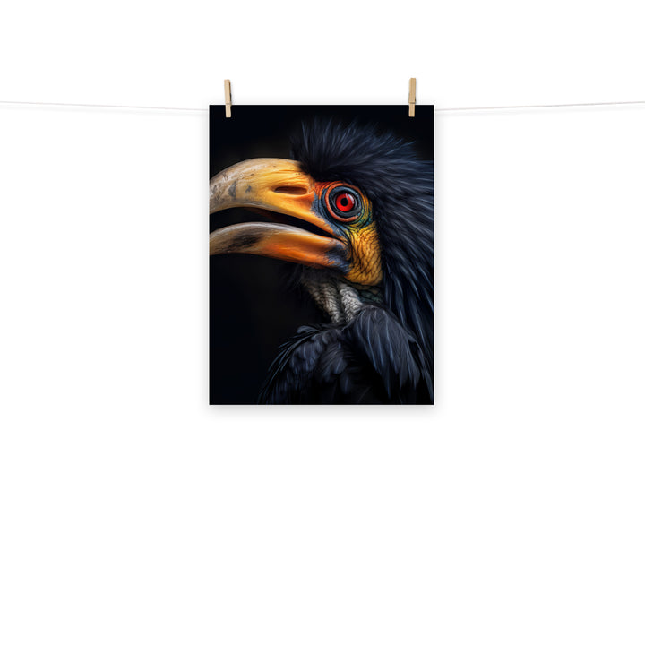 Hornbill Photo paper poster - PosterfyAI.com