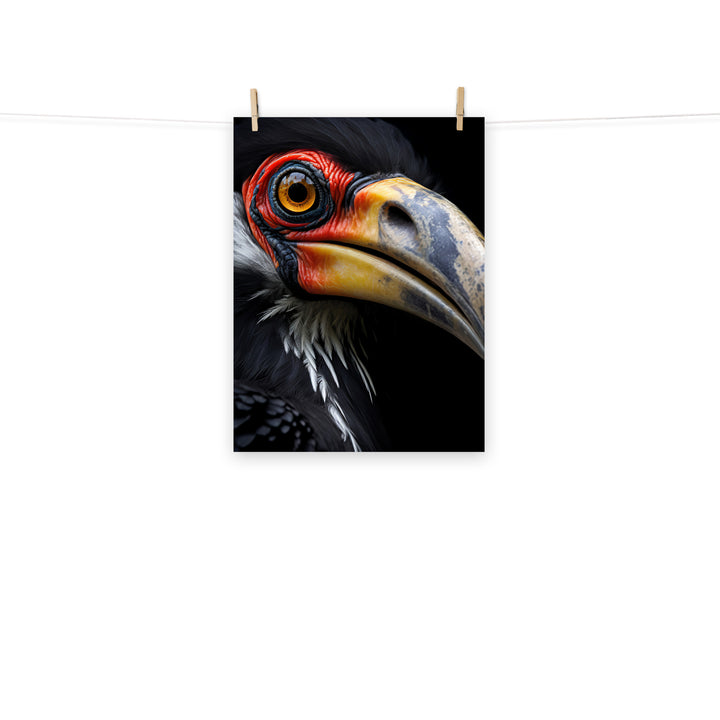 Hornbill Photo paper poster - PosterfyAI.com