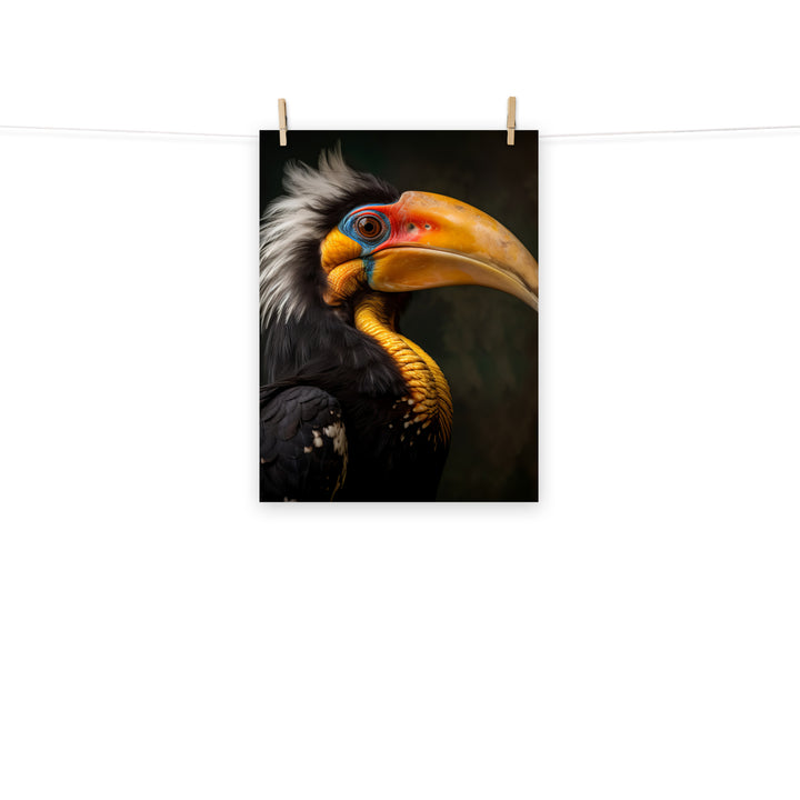 Hornbill Photo paper poster - PosterfyAI.com