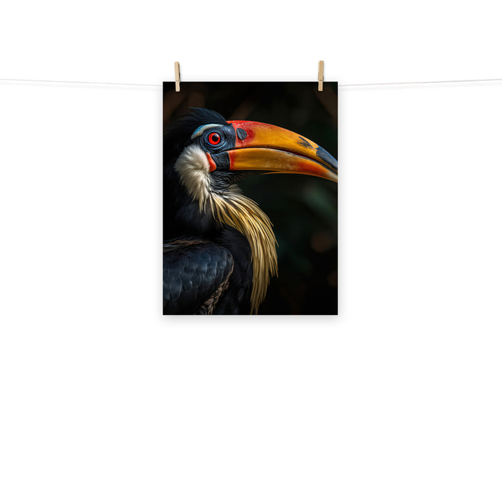 Hornbill Photo paper poster - PosterfyAI.com