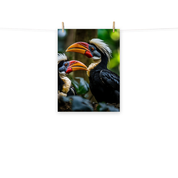 Hornbill Photo paper poster - PosterfyAI.com