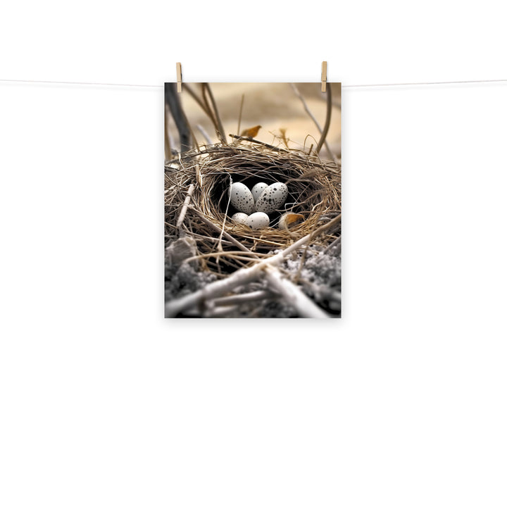 Quail Photo paper poster - PosterfyAI.com