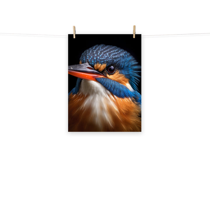 Kingfisher Photo paper poster - PosterfyAI.com