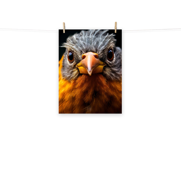 Finch Photo paper poster - PosterfyAI.com