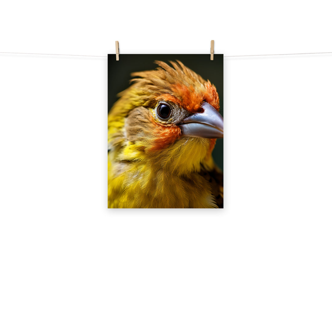 Finch Photo paper poster - PosterfyAI.com