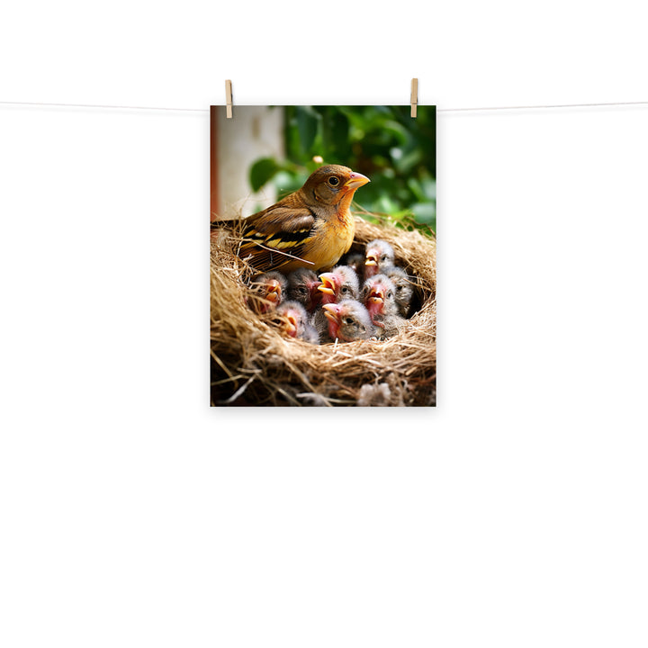 Finch Photo paper poster - PosterfyAI.com