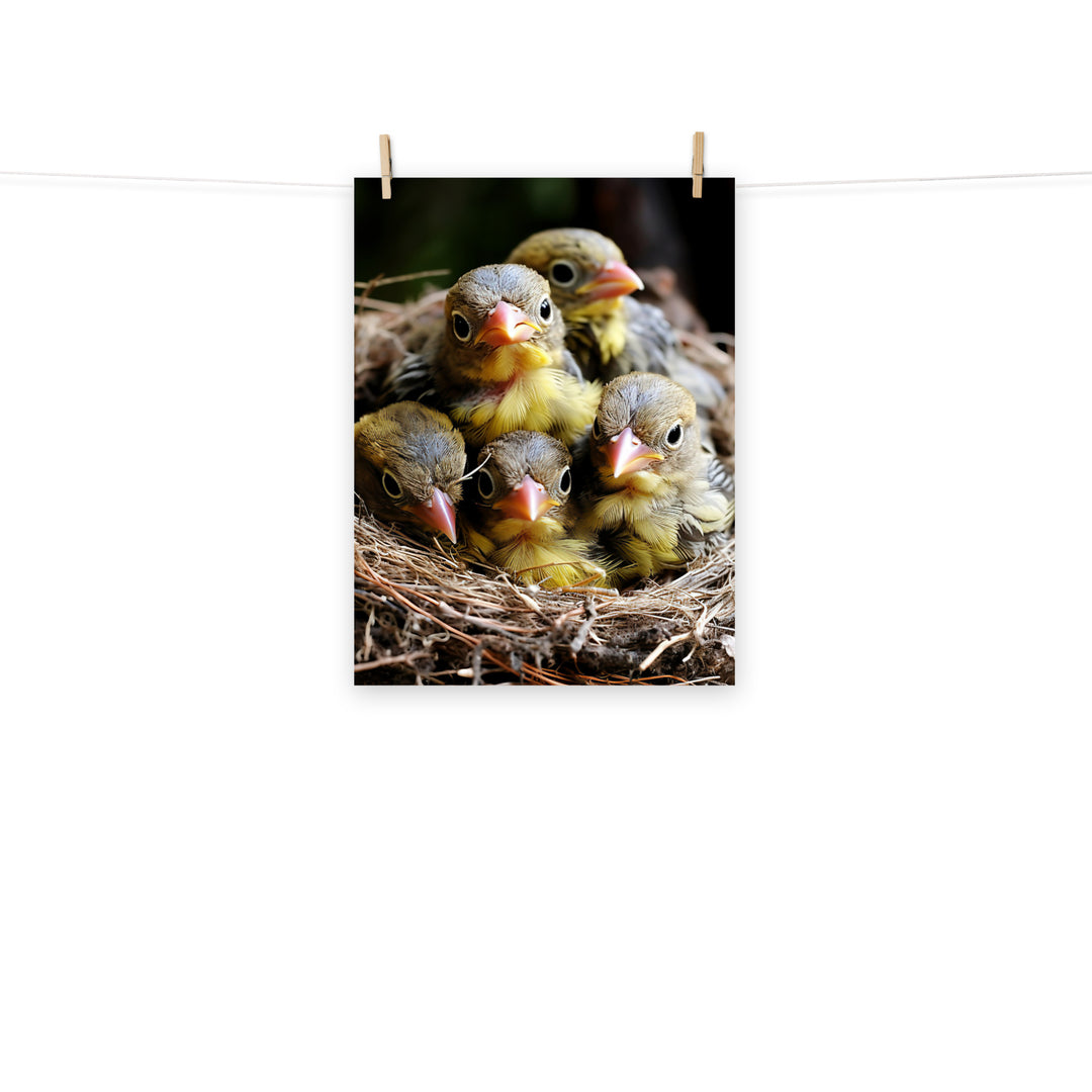 Finch Photo paper poster - PosterfyAI.com