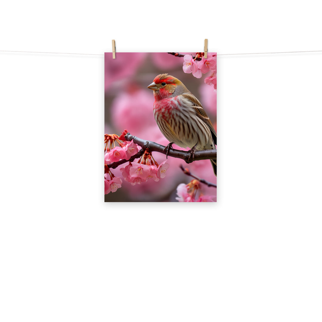 Finch Photo paper poster - PosterfyAI.com