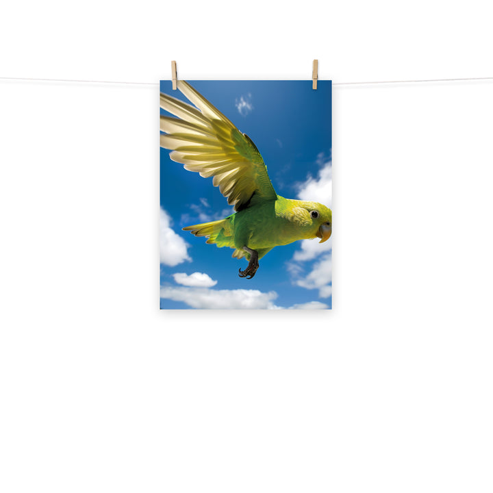 Kakariki Photo paper poster - PosterfyAI.com