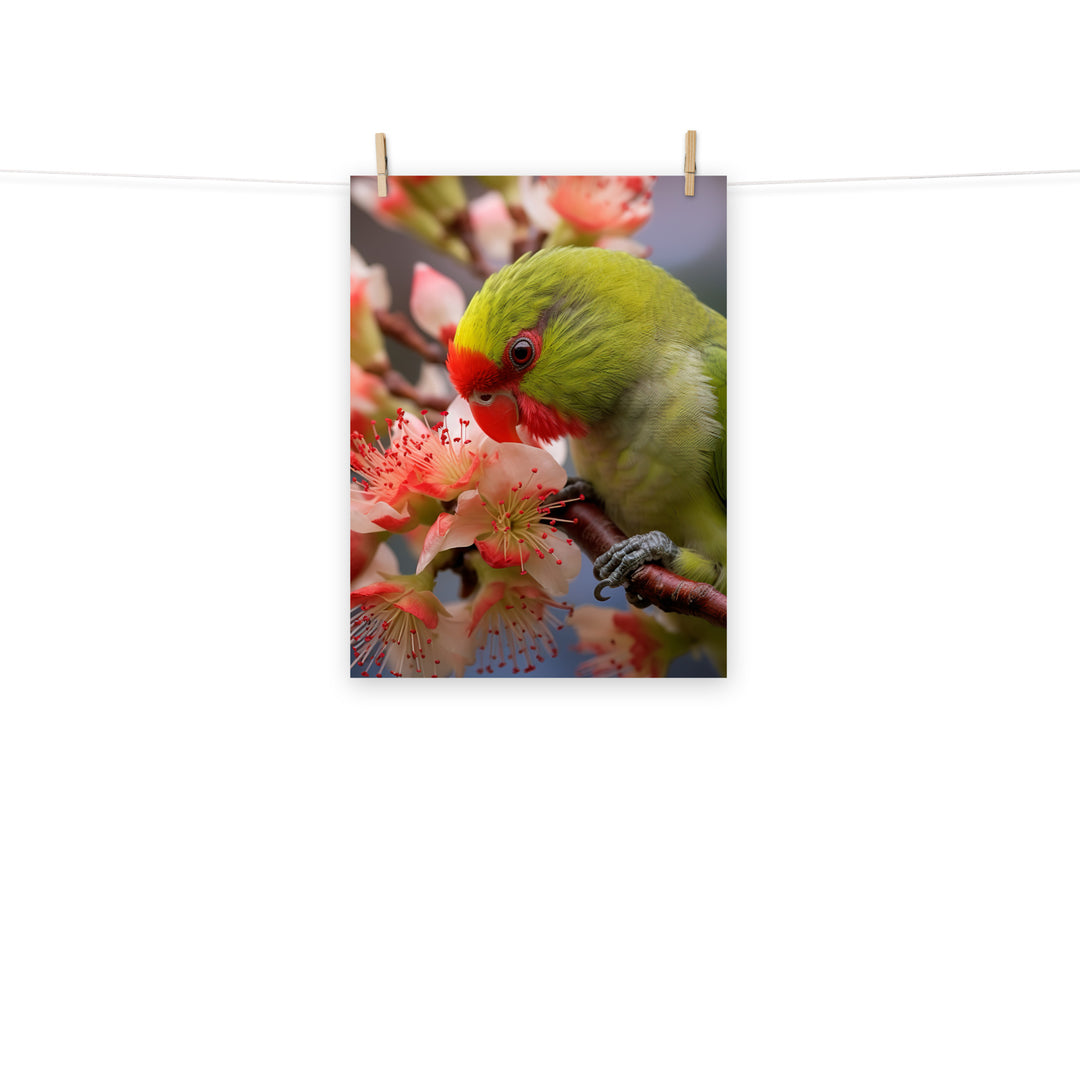 Kakariki Photo paper poster - PosterfyAI.com