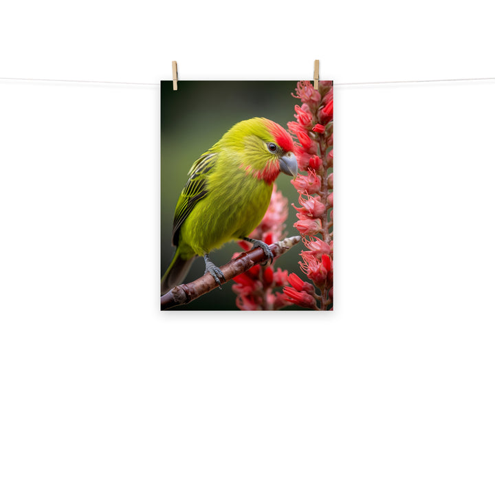 Kakariki Photo paper poster - PosterfyAI.com