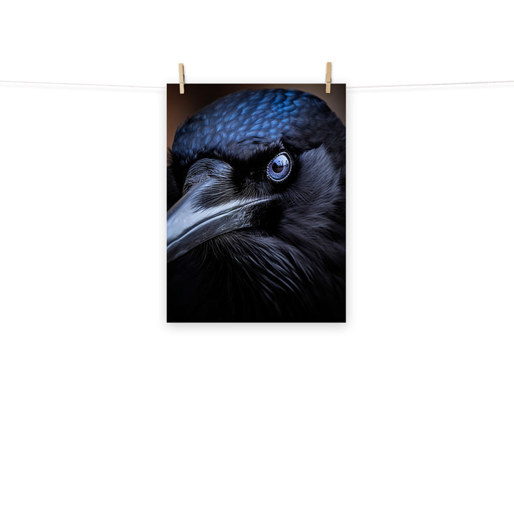 Raven Photo paper poster - PosterfyAI.com