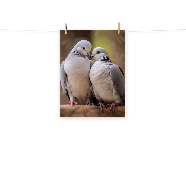 Dove Photo paper poster - PosterfyAI.com