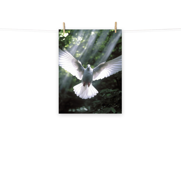 Dove Photo paper poster - PosterfyAI.com