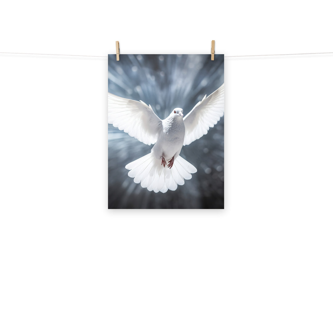 Dove Photo paper poster - PosterfyAI.com