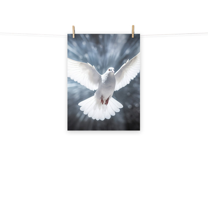 Dove Photo paper poster - PosterfyAI.com