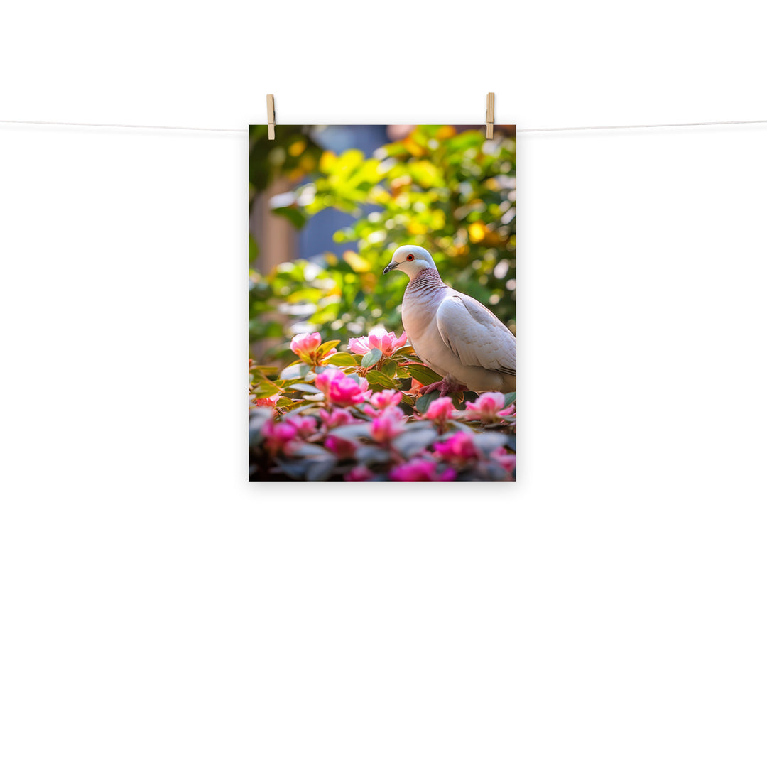 Dove Photo paper poster - PosterfyAI.com