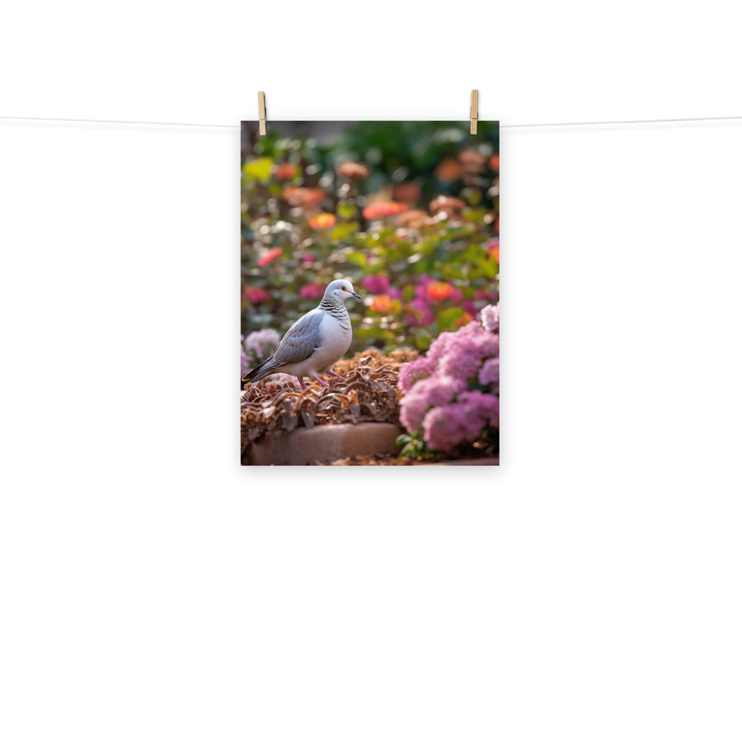 Dove Photo paper poster - PosterfyAI.com