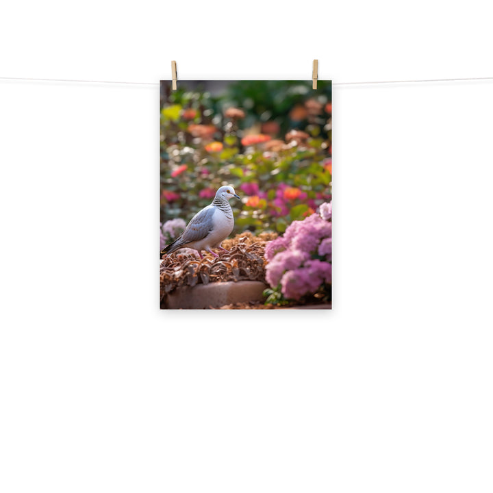 Dove Photo paper poster - PosterfyAI.com