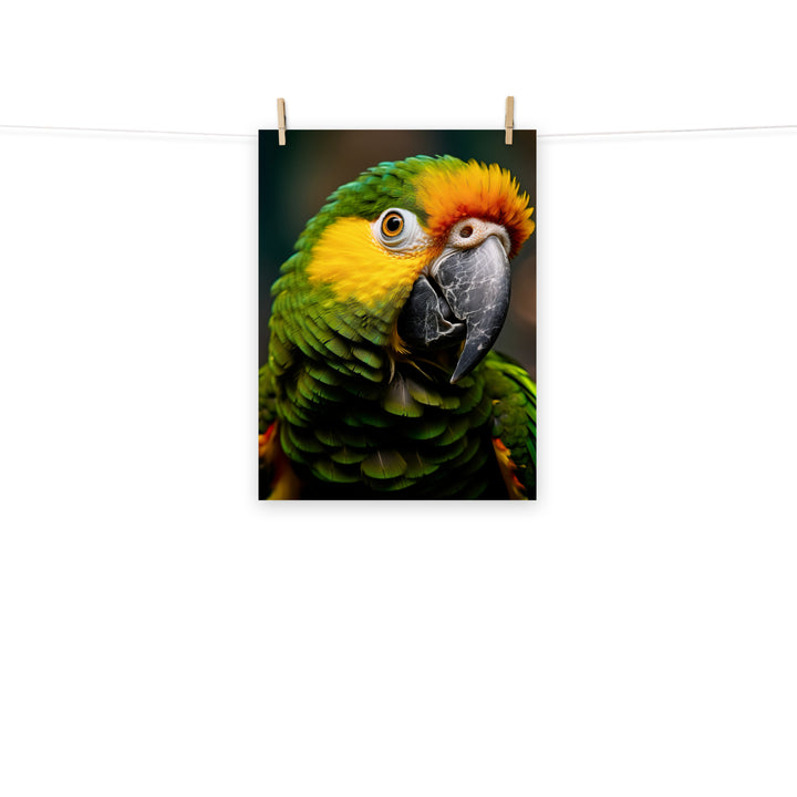 Parrot Photo paper poster - PosterfyAI.com
