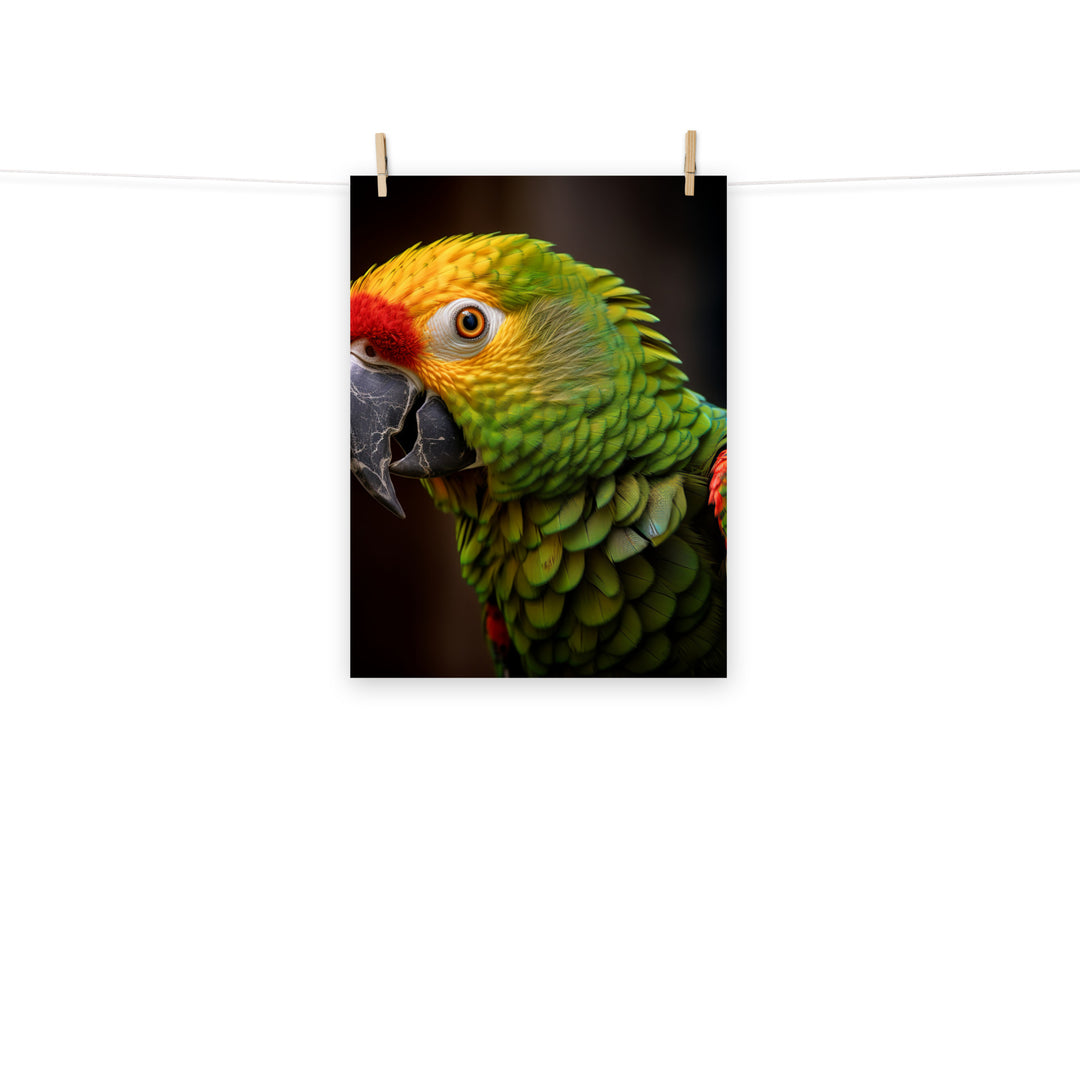 Parrot Photo paper poster - PosterfyAI.com