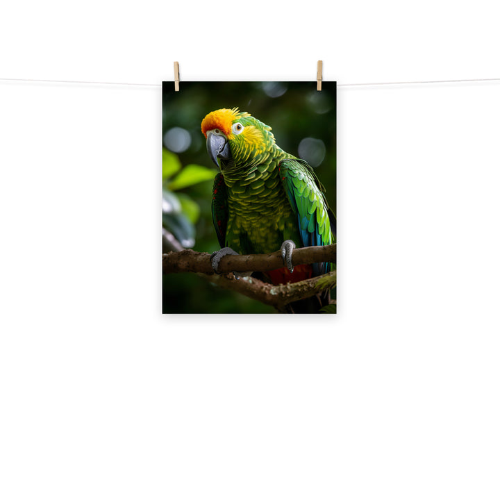 Parrot Photo paper poster - PosterfyAI.com