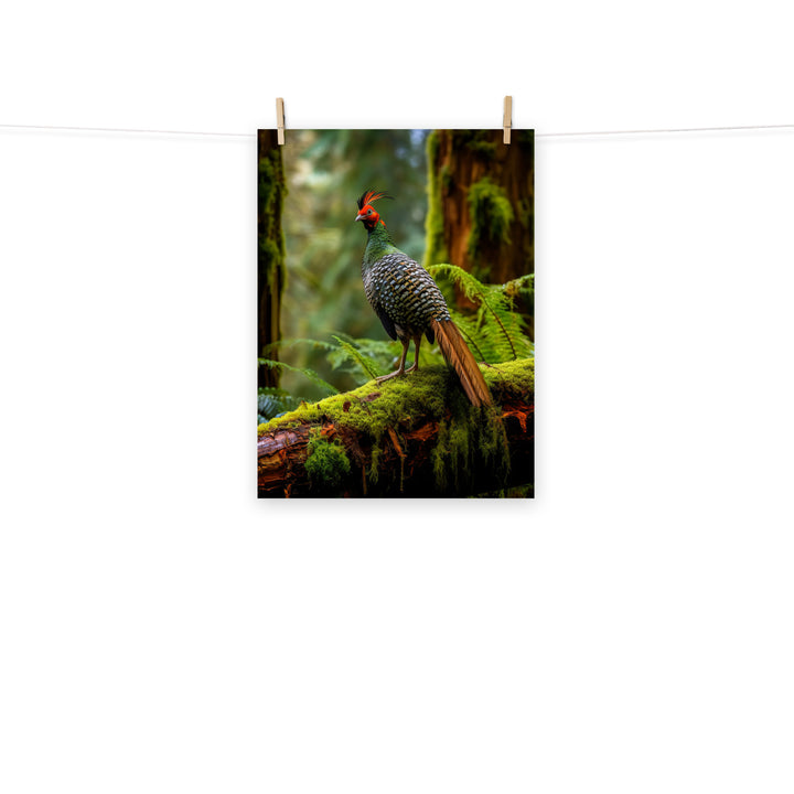 Pheasant Photo paper poster - PosterfyAI.com