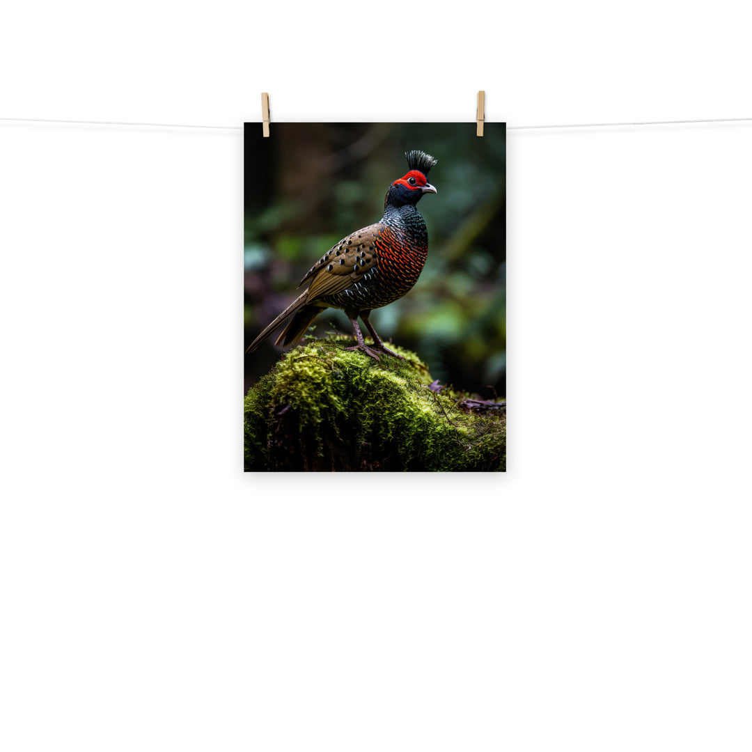 Pheasant Photo paper poster - PosterfyAI.com