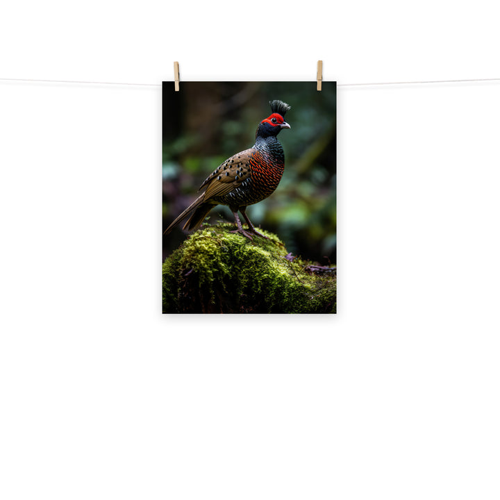 Pheasant Photo paper poster - PosterfyAI.com