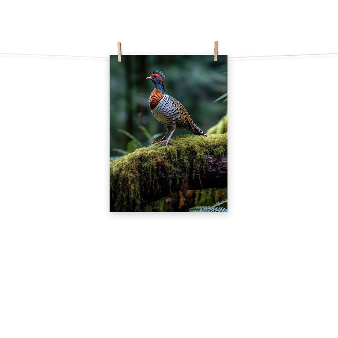 Pheasant Photo paper poster - PosterfyAI.com