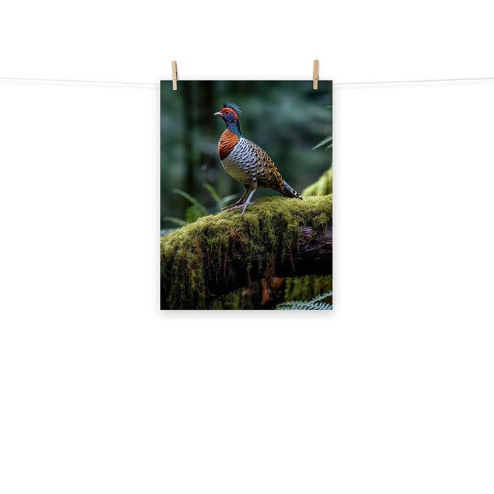 Pheasant Photo paper poster - PosterfyAI.com