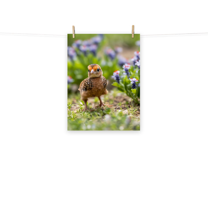 Chick Photo paper poster - PosterfyAI.com