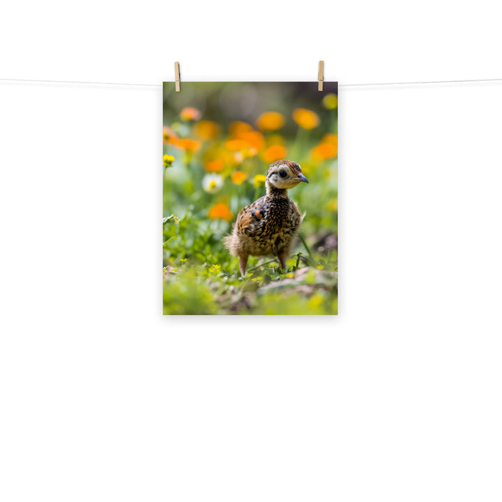 Chick Photo paper poster - PosterfyAI.com