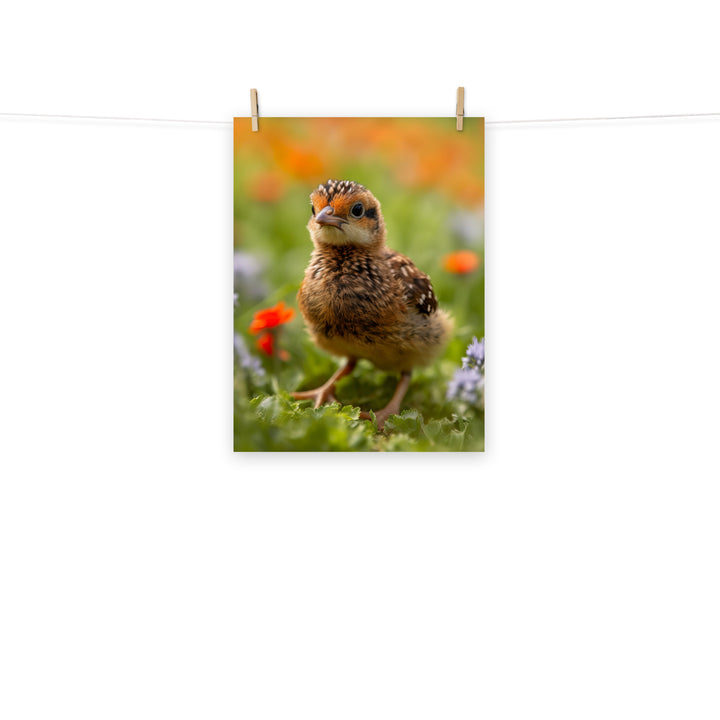 Chick Photo paper poster - PosterfyAI.com