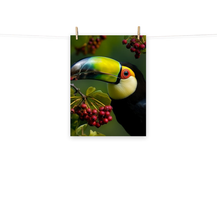 Toucan Photo paper poster - PosterfyAI.com