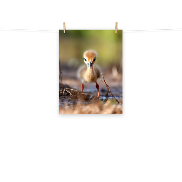 Chick Photo paper poster - PosterfyAI.com