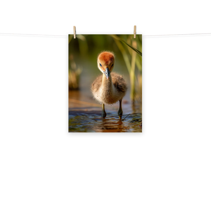 Chick Photo paper poster - PosterfyAI.com