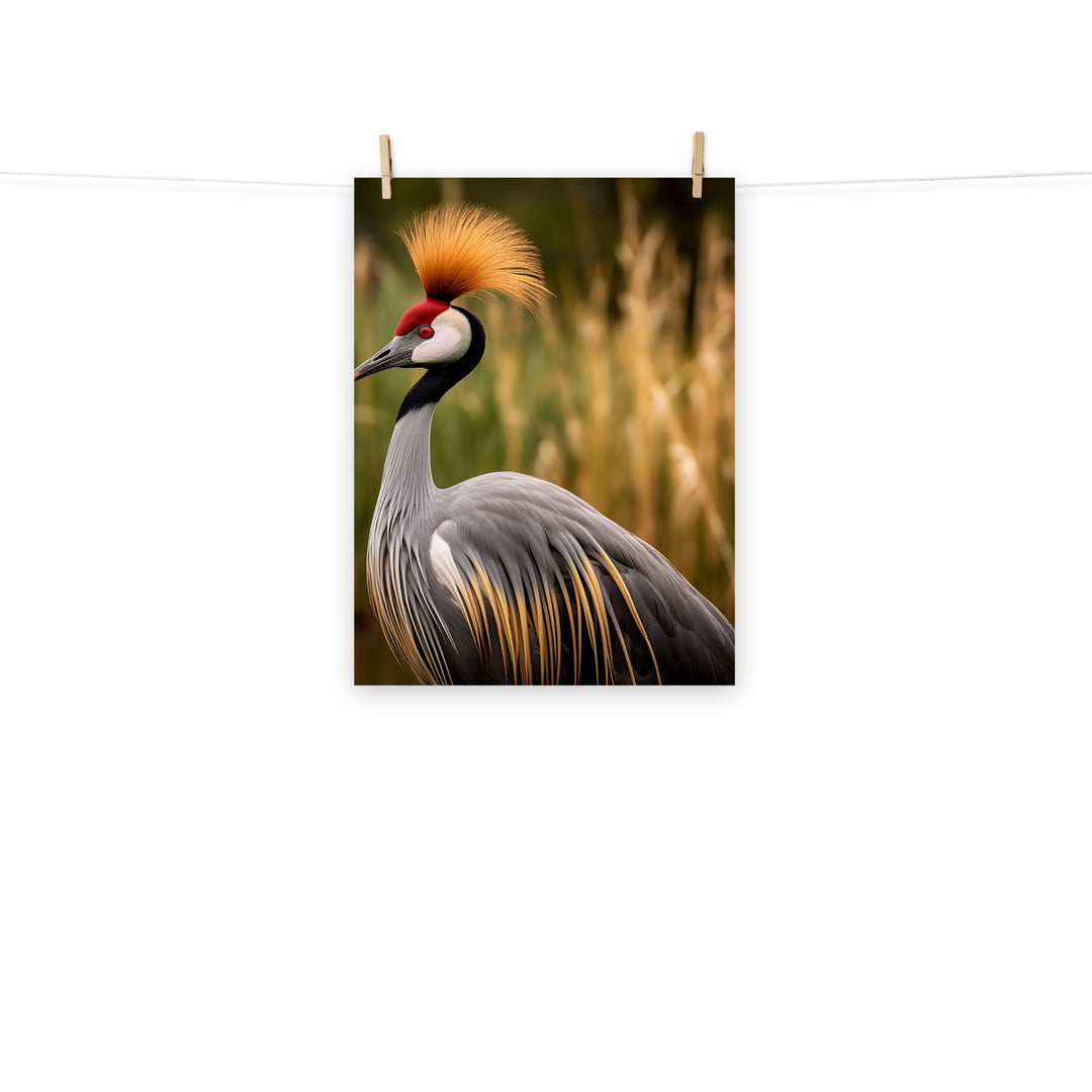 Crane Photo paper poster - PosterfyAI.com