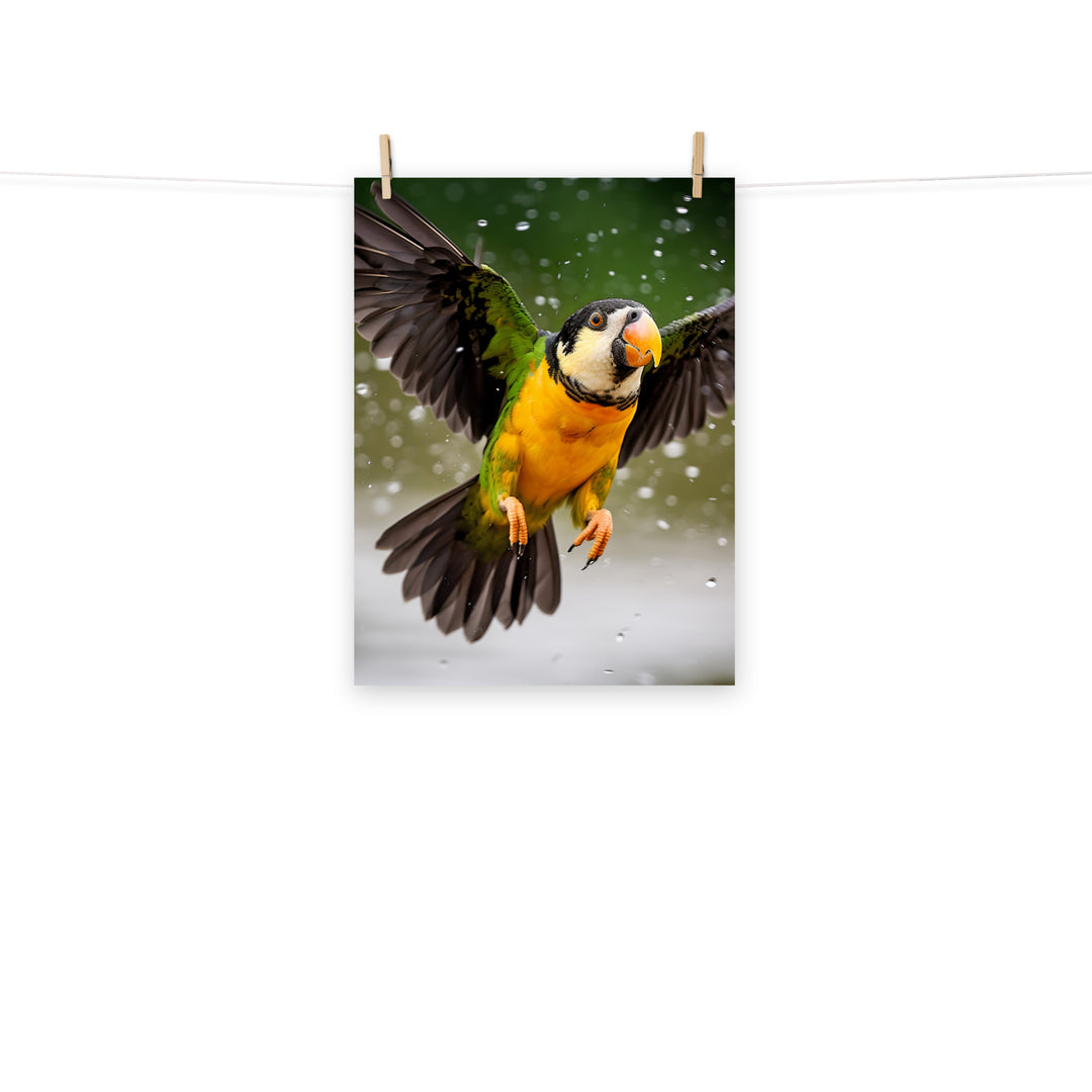Caique Photo paper poster - PosterfyAI.com