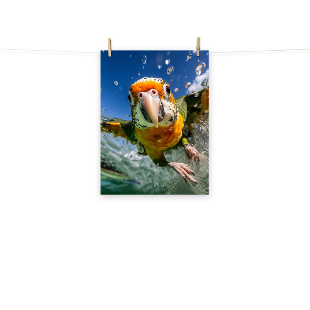 Caique Photo paper poster - PosterfyAI.com