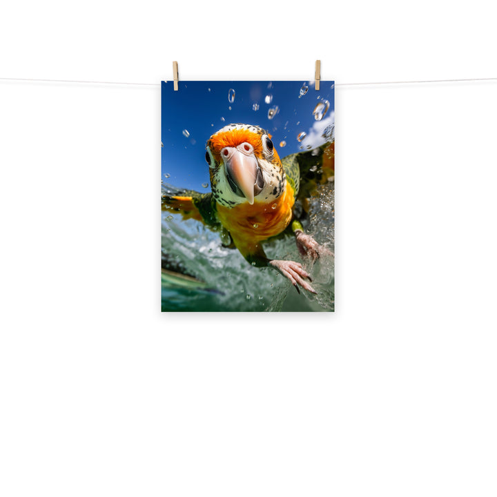 Caique Photo paper poster - PosterfyAI.com