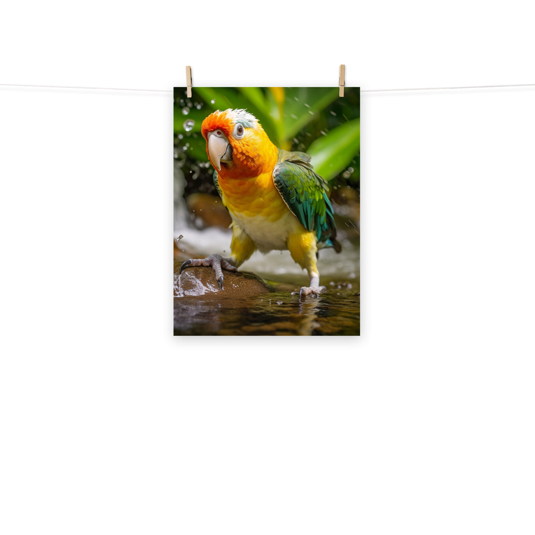 Caique Photo paper poster - PosterfyAI.com