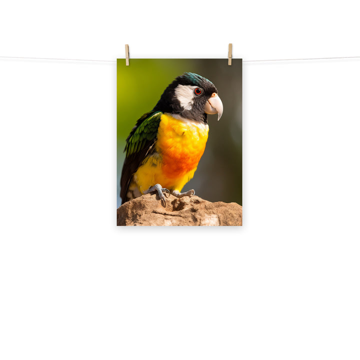 Caique Photo paper poster - PosterfyAI.com