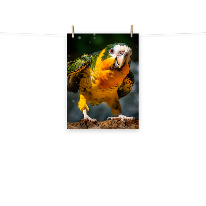 Caique Photo paper poster - PosterfyAI.com